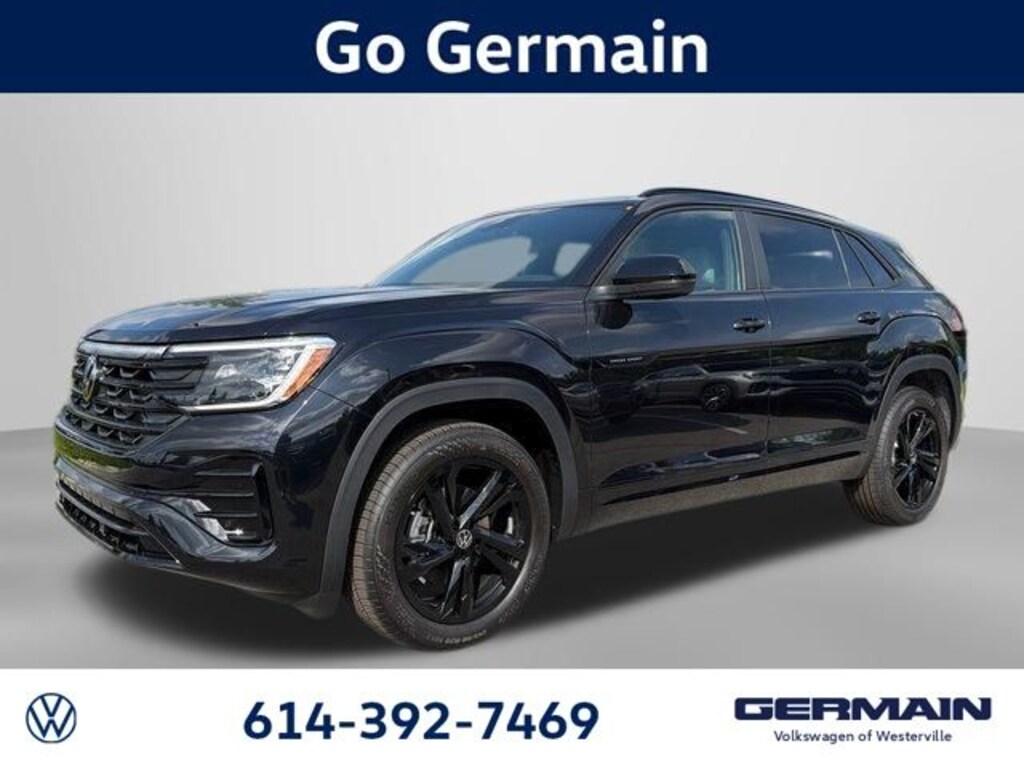 New 2026 Volkswagen Atlas Cross Sport 2.0T SEL R-Line Black SUV