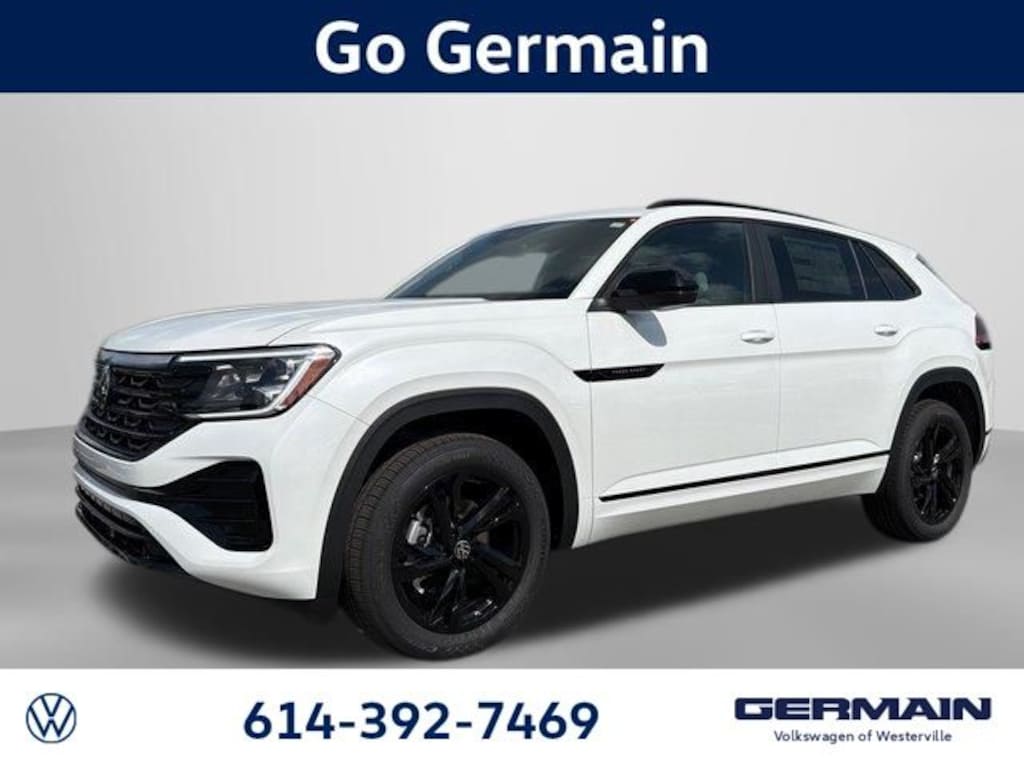 New 2026 Volkswagen Atlas Cross Sport 2.0T SEL R-Line Black SUV