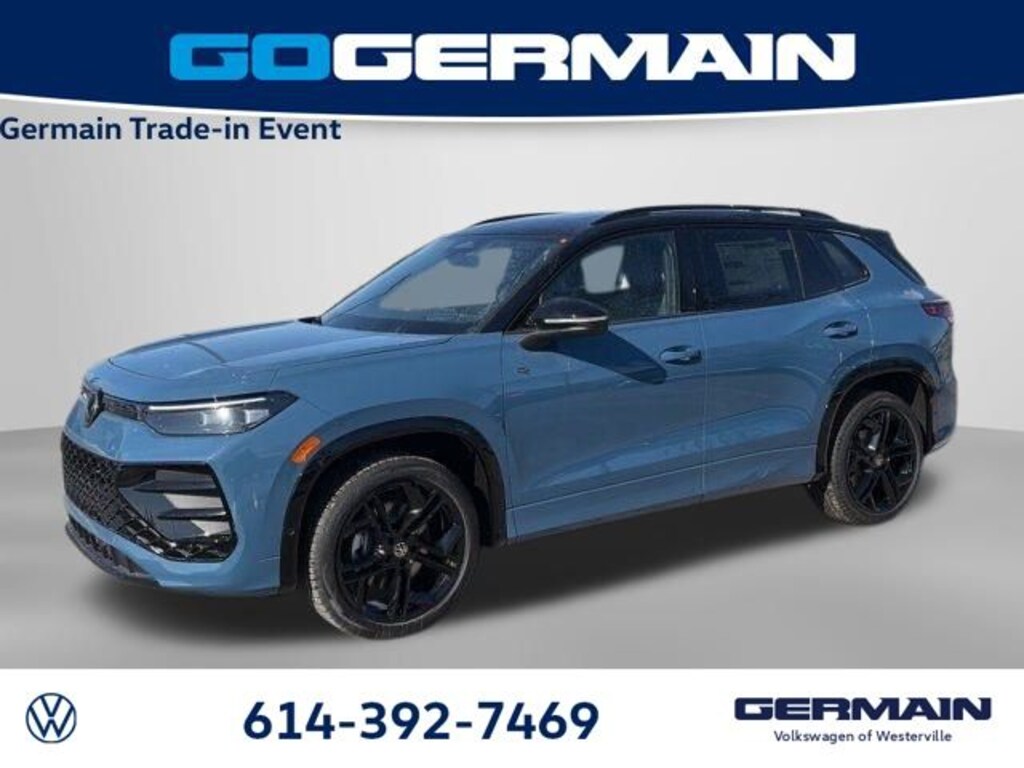 New 2026 Volkswagen Tiguan 2.0T SE R-Line Black SUV