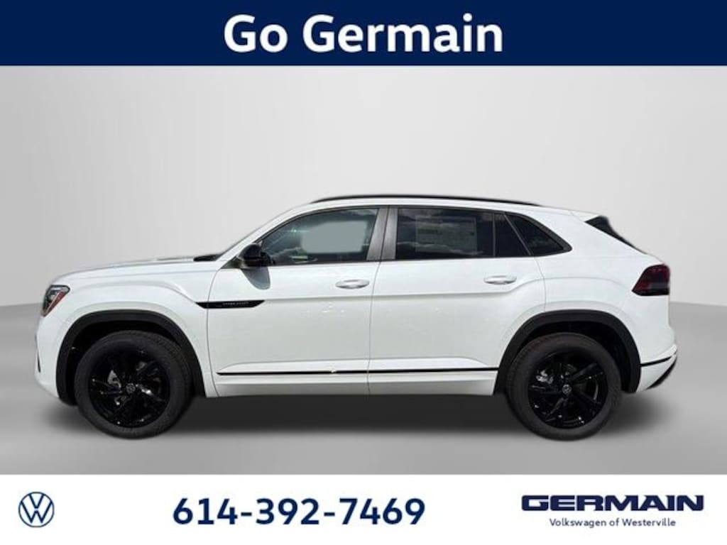 New 2026 Volkswagen Atlas Cross Sport 2.0T SEL R-Line Black SUV