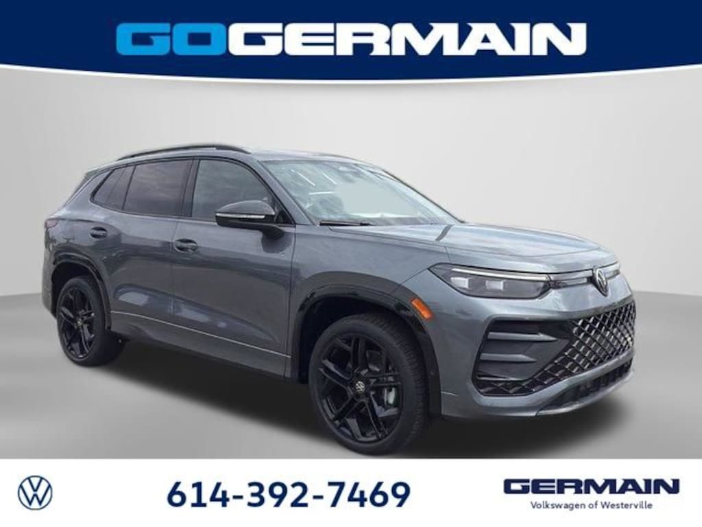 New 2026 Volkswagen Tiguan 2.0T SE R-Line Black SUV