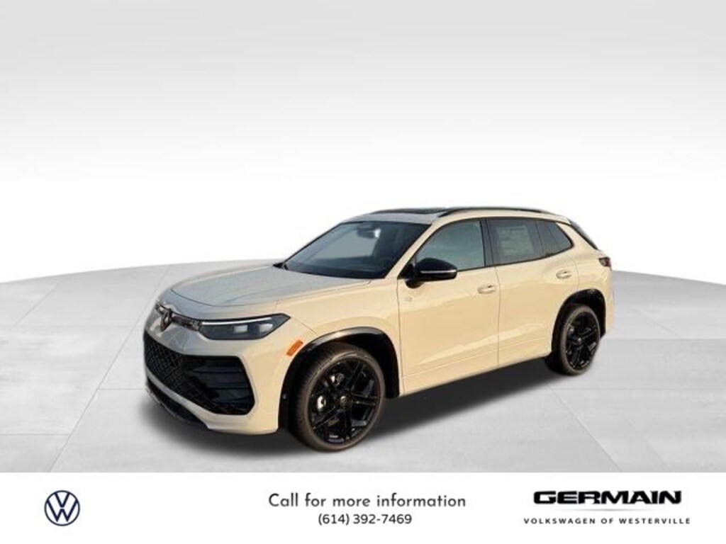 New 2025 Volkswagen Tiguan 2.0T SE R-Line Black SUV