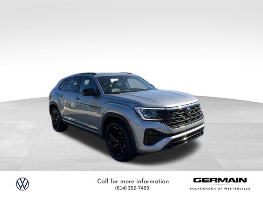 New 2025 Volkswagen Atlas Cross Sport 2.0T SEL R-Line Black SUV