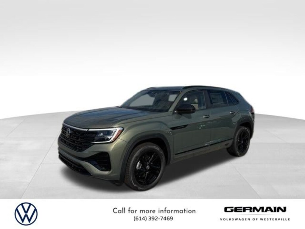 New 2026 Volkswagen Atlas Cross Sport 2.0T SEL R-Line Black SUV