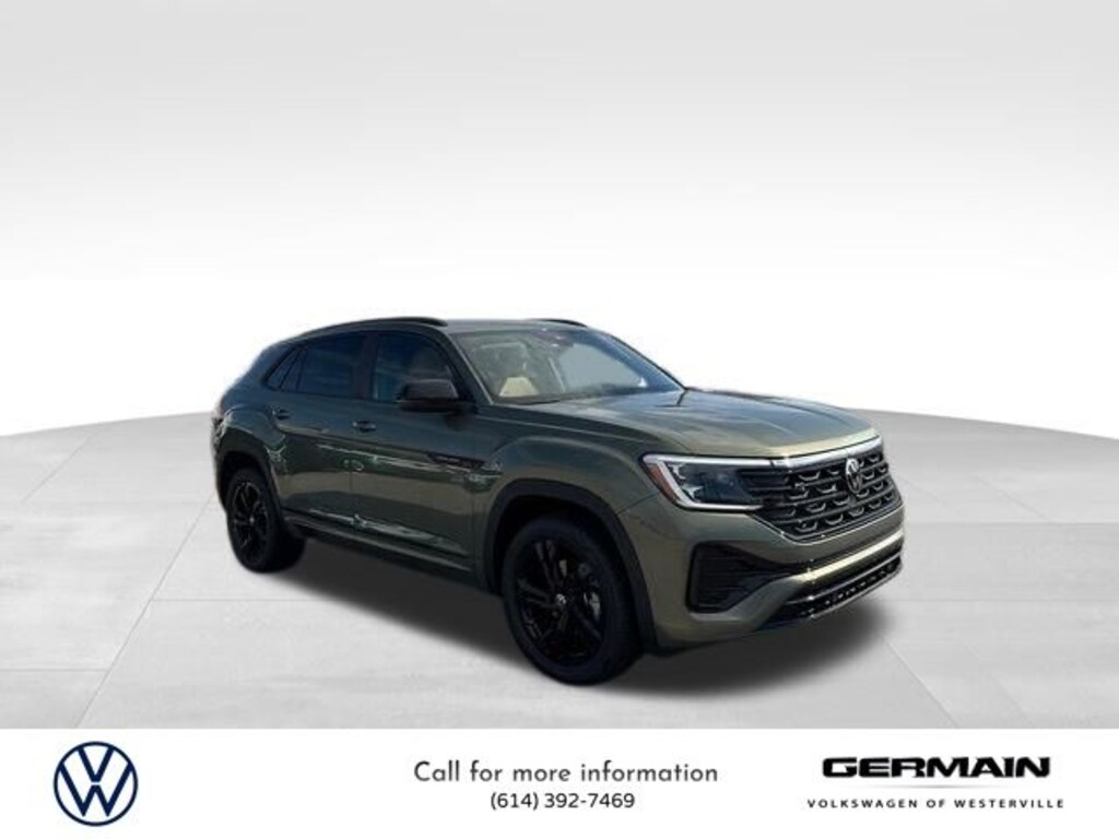 New 2026 Volkswagen Atlas Cross Sport 2.0T SEL R-Line Black SUV