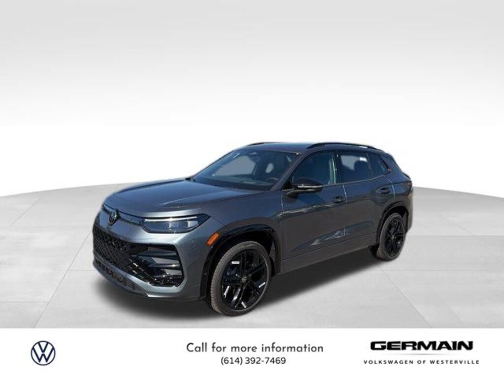 New 2025 Volkswagen Tiguan 2.0T SE R-Line Black SUV