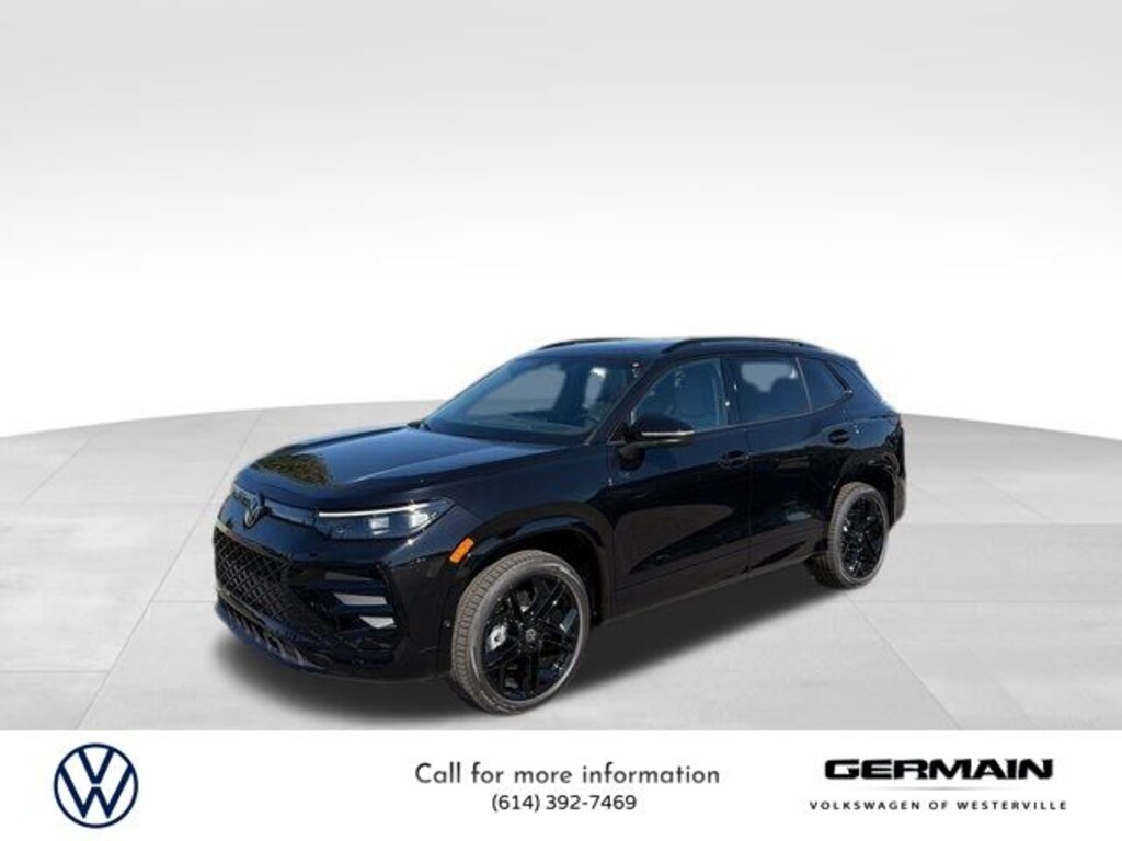 New 2025 Volkswagen Tiguan 2.0T SE R-Line Black SUV