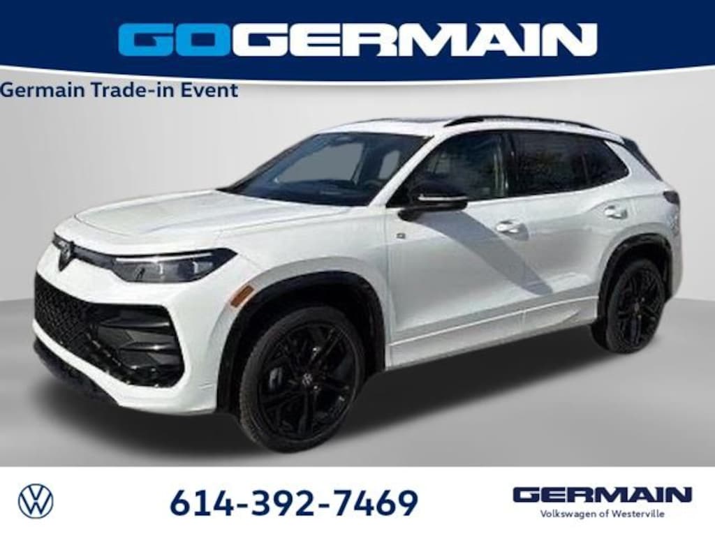 New 2026 Volkswagen Tiguan 2.0T SE R-Line Black SUV