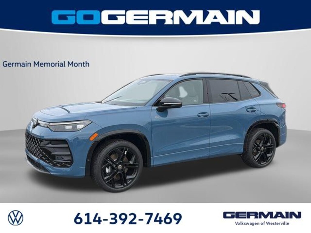 New 2026 Volkswagen Tiguan 2.0T SE R-Line Black SUV