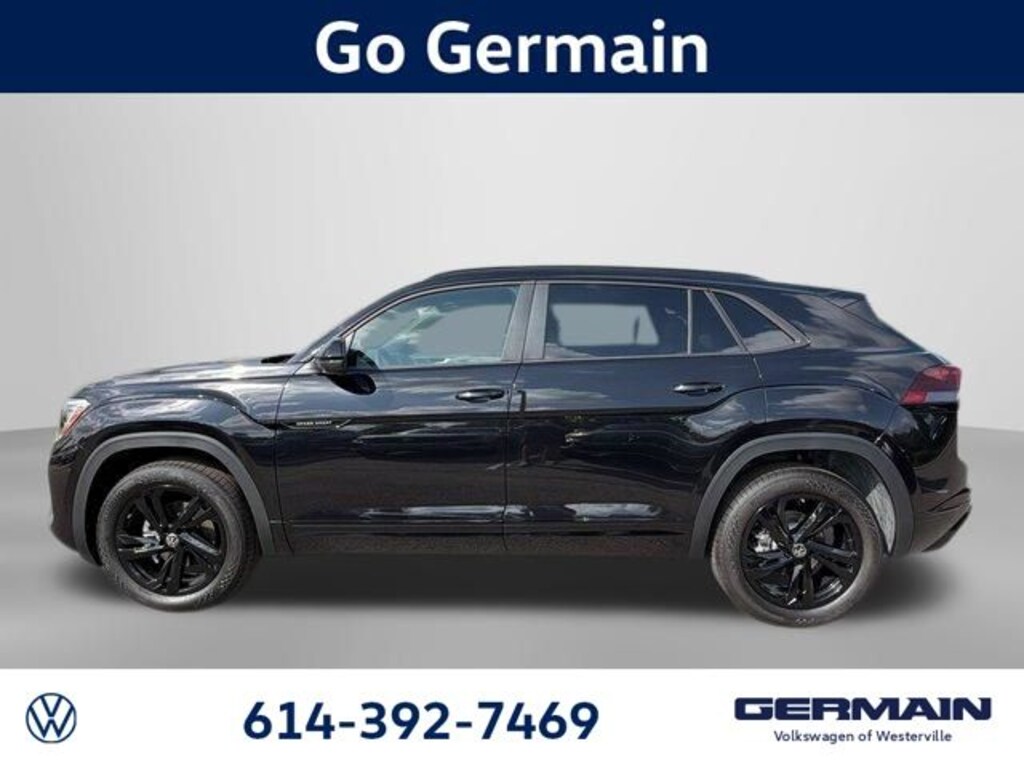 New 2026 Volkswagen Atlas Cross Sport 2.0T SEL R-Line Black SUV