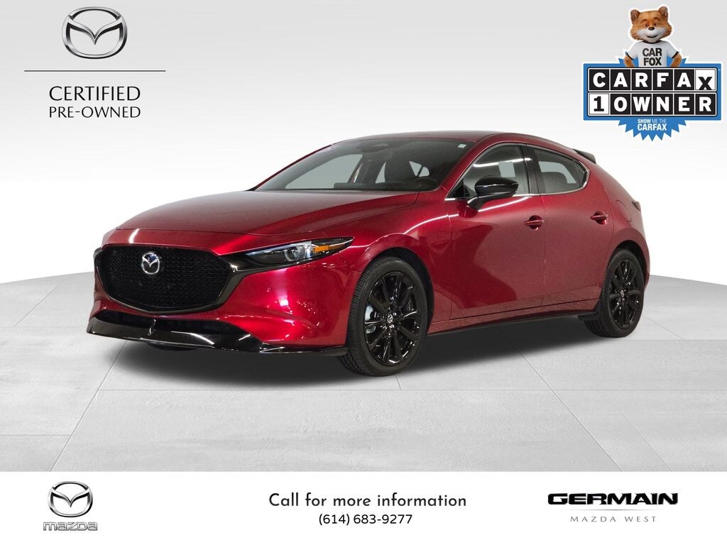 Certified 2025 Mazda Mazda3 2.5 Turbo Premium Plus Package Hatchback