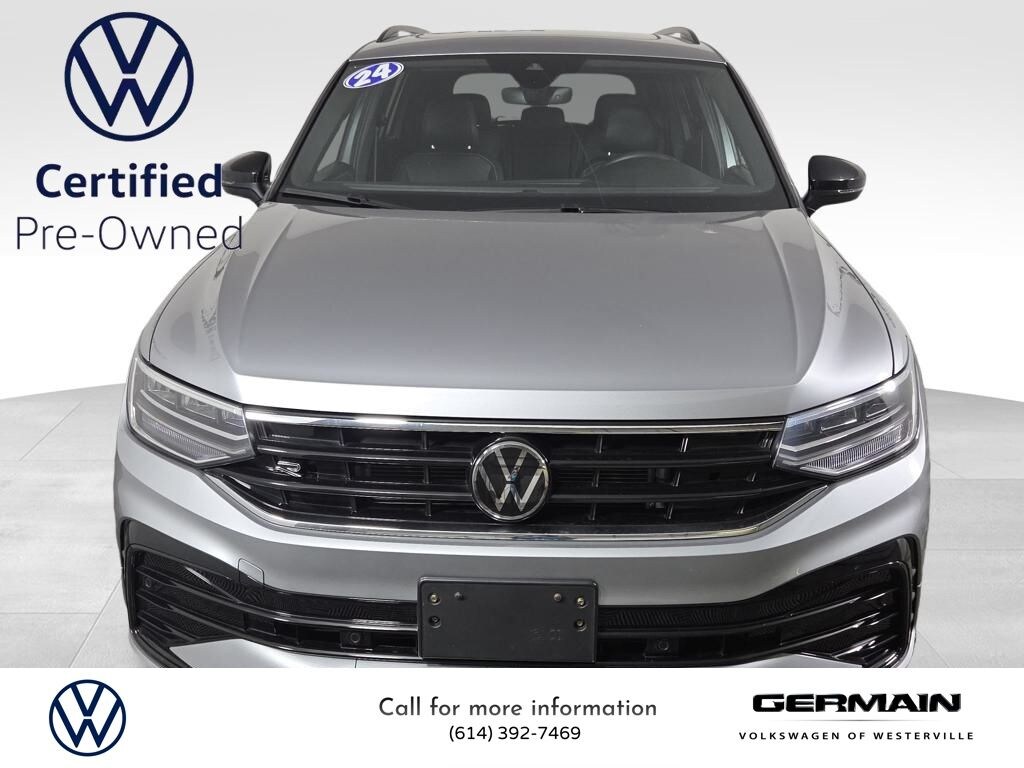 Certified 2024 Volkswagen Tiguan 2.0T SE R-Line Black SUV