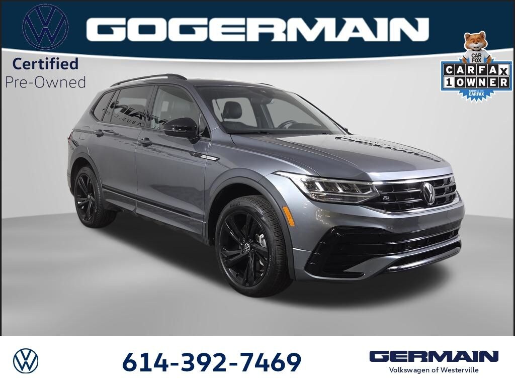 Certified 2024 Volkswagen Tiguan 2.0T SE R-Line Black SUV