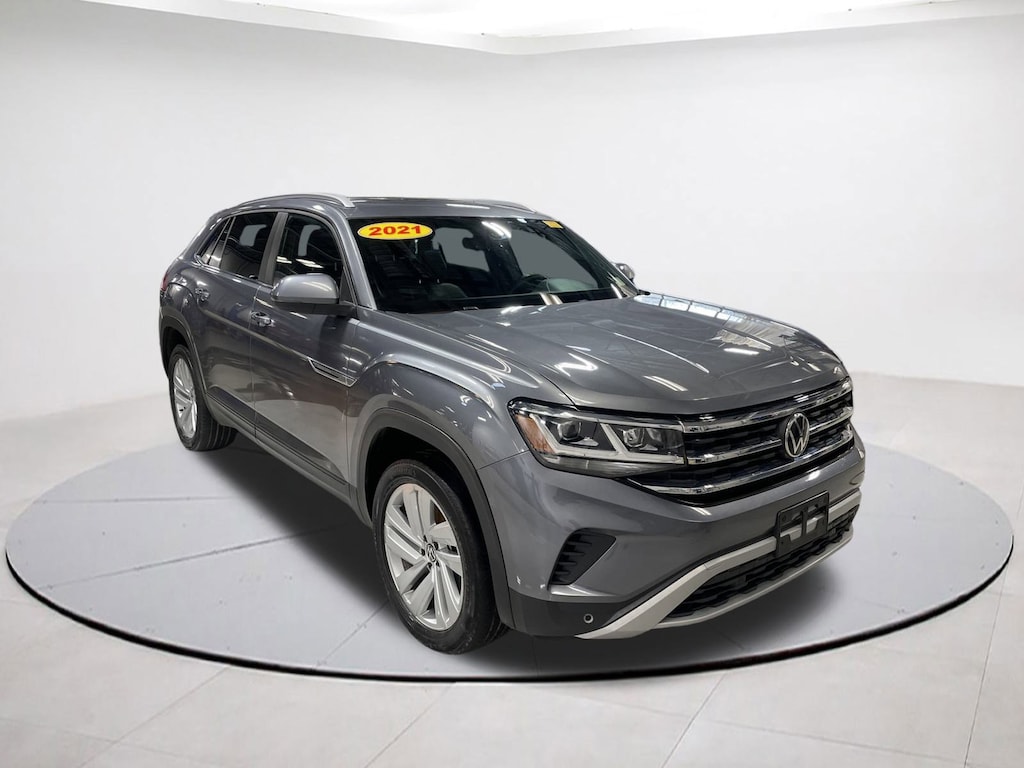 Used 2021 Volkswagen Atlas Cross Sport 2.0T SE w/Technology 4MOTION SUV