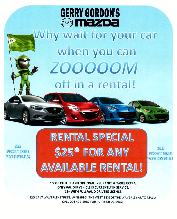 Car Rental Winnipeg Waverley Car Rental Winnipeg Waverley