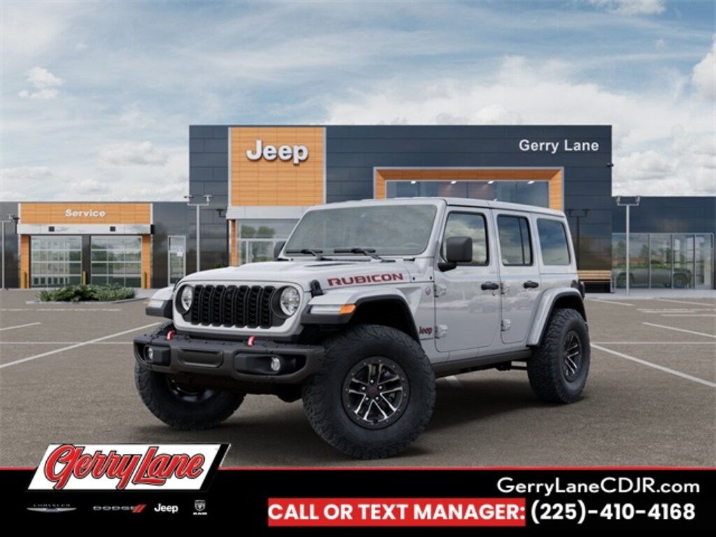 New 2026 Jeep Wrangler 4-DOOR RUBICON X Sport Utility