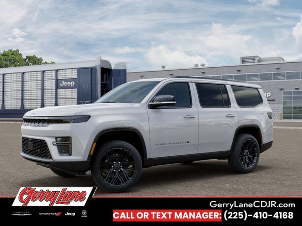 New 2026 Jeep Grand Wagoneer LIMITED RESERVE 4X4 Sport Utility