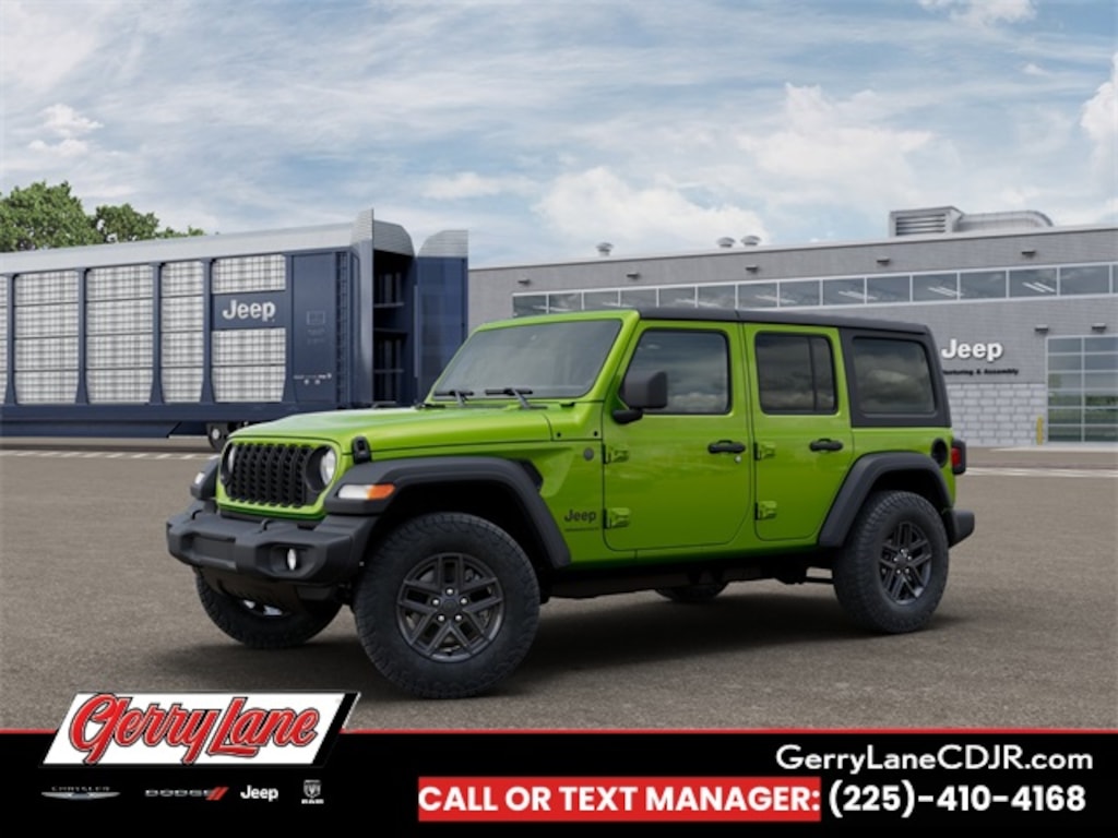 New 2026 Jeep Wrangler 4-DOOR SPORT S Sport Utility
