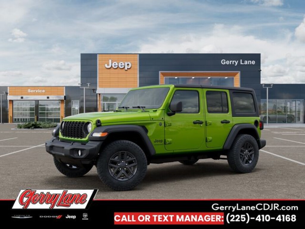 New 2026 Jeep Wrangler 4-DOOR SPORT S Sport Utility