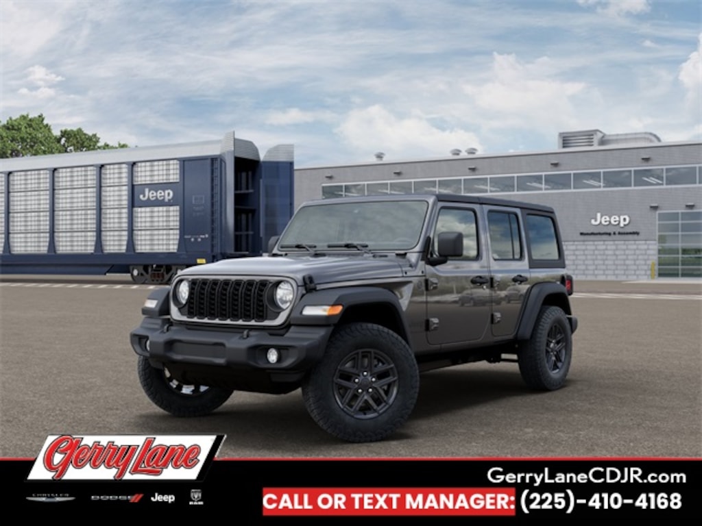 New 2026 Jeep Wrangler 4-DOOR SPORT S Sport Utility