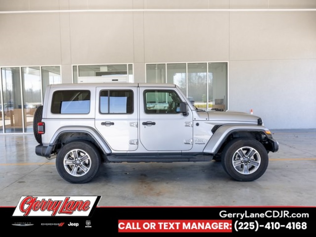 Used 2019 Jeep Wrangler Unlimited Sahara 4x4 SUV