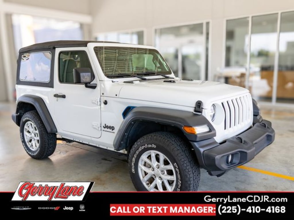 Used 2023 Jeep Wrangler 2-DOOR SPORT 4X4 SUV