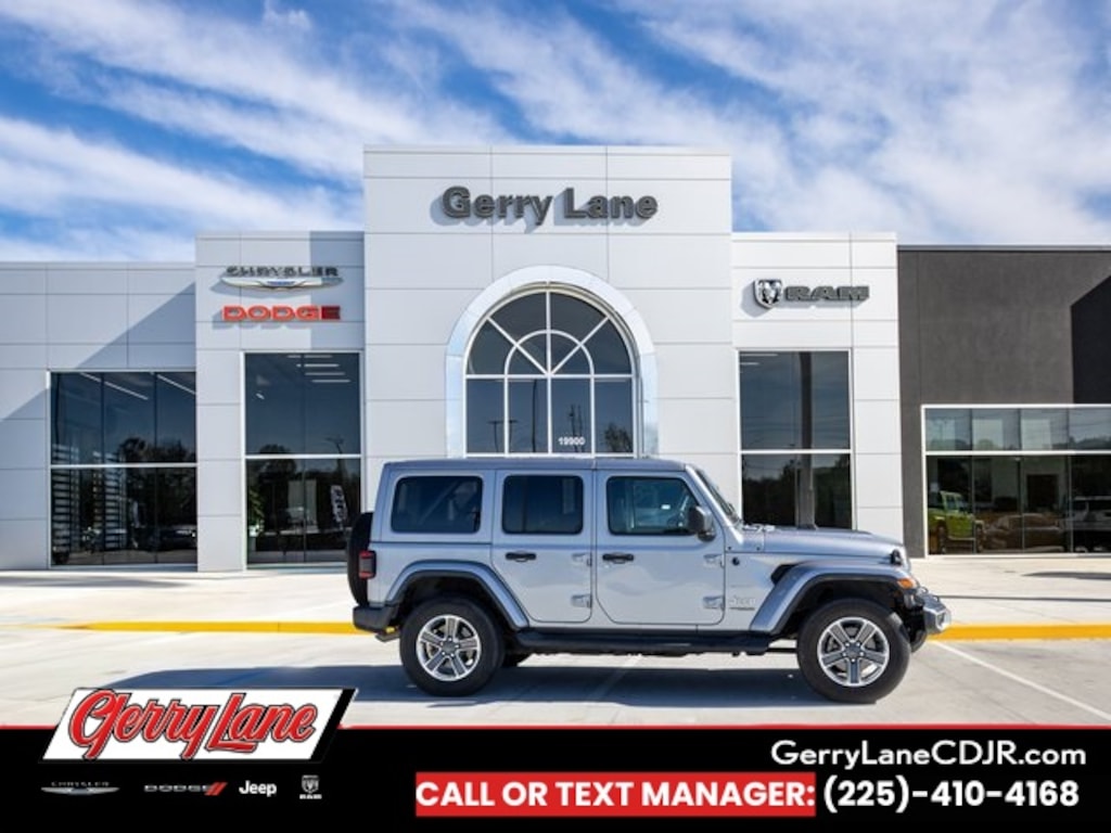 Used 2019 Jeep Wrangler Unlimited Sahara 4x4 SUV