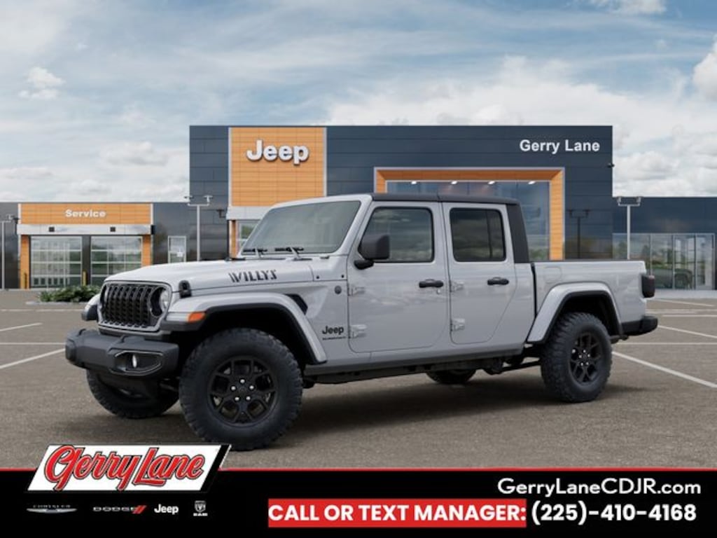 New 2026 Jeep Gladiator WILLYS 4X4 Pickup