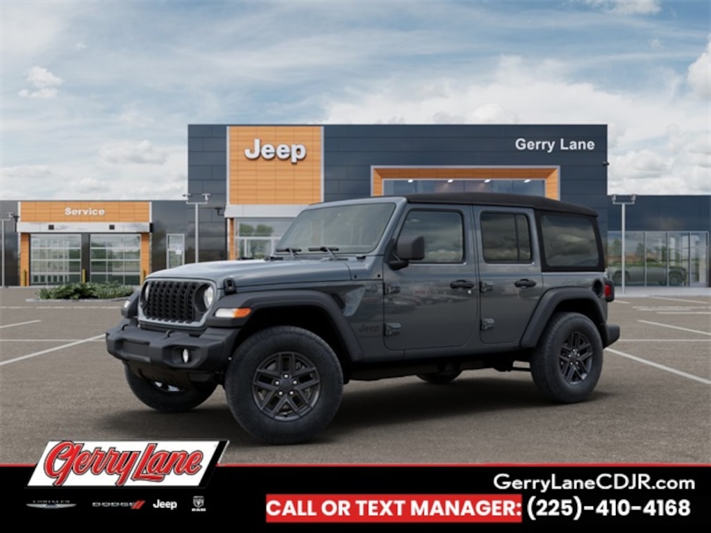 New 2026 Jeep Wrangler 4-DOOR SPORT S Sport Utility
