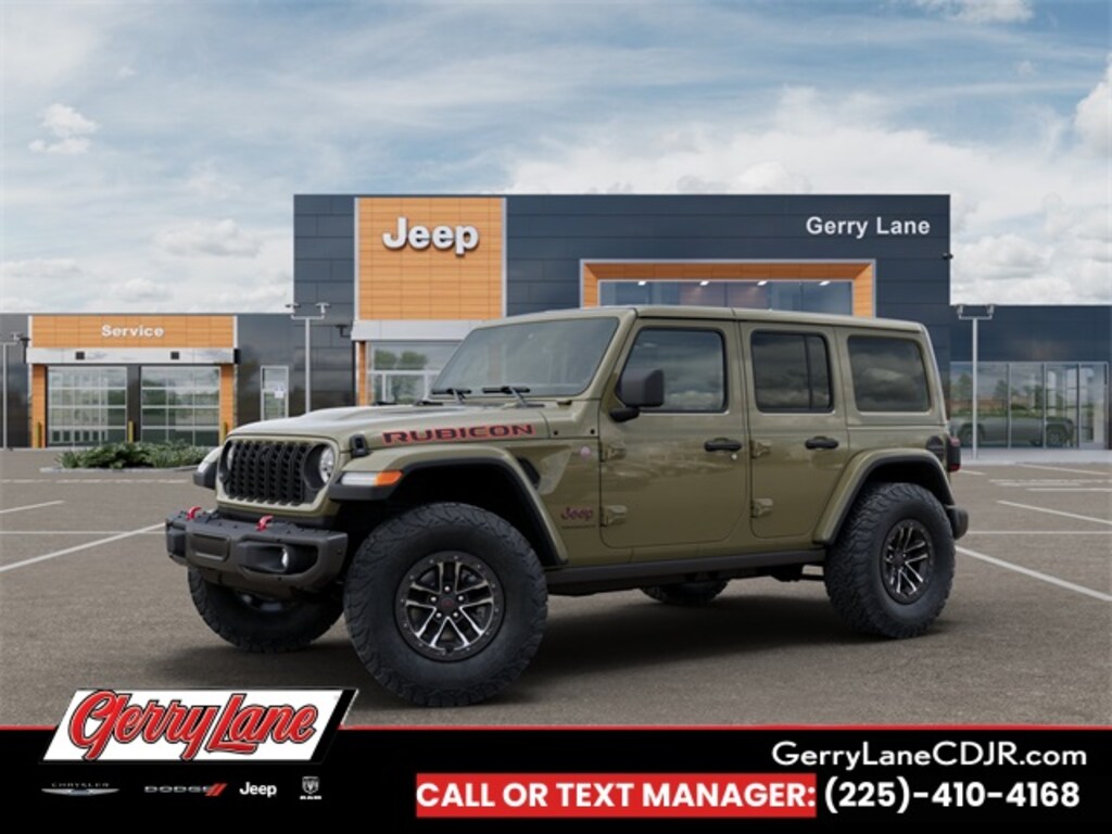 New 2026 Jeep Wrangler 4-DOOR RUBICON X Sport Utility