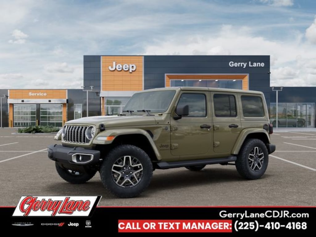 New 2026 Jeep Wrangler 4-DOOR SAHARA Sport Utility