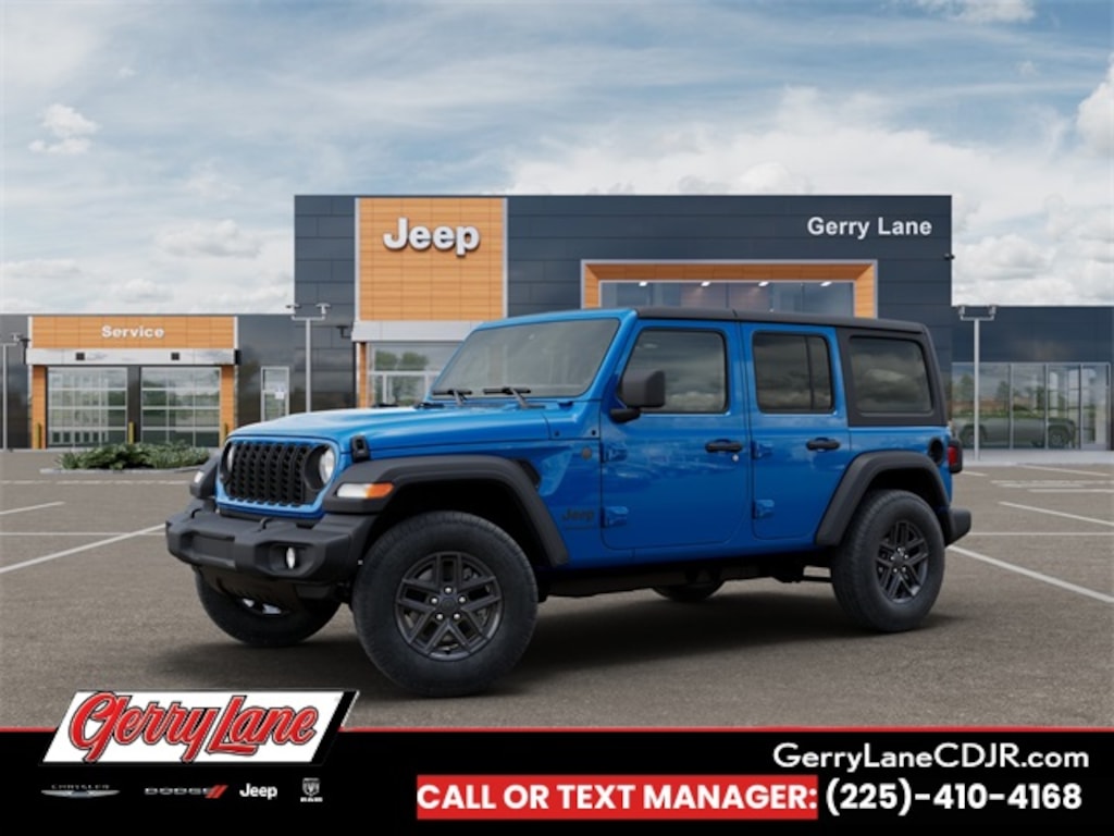 New 2026 Jeep Wrangler 4-DOOR SPORT S Sport Utility