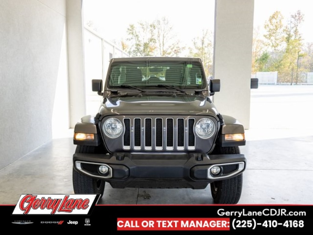 Used 2019 Jeep Wrangler Unlimited Sahara 4x4 SUV