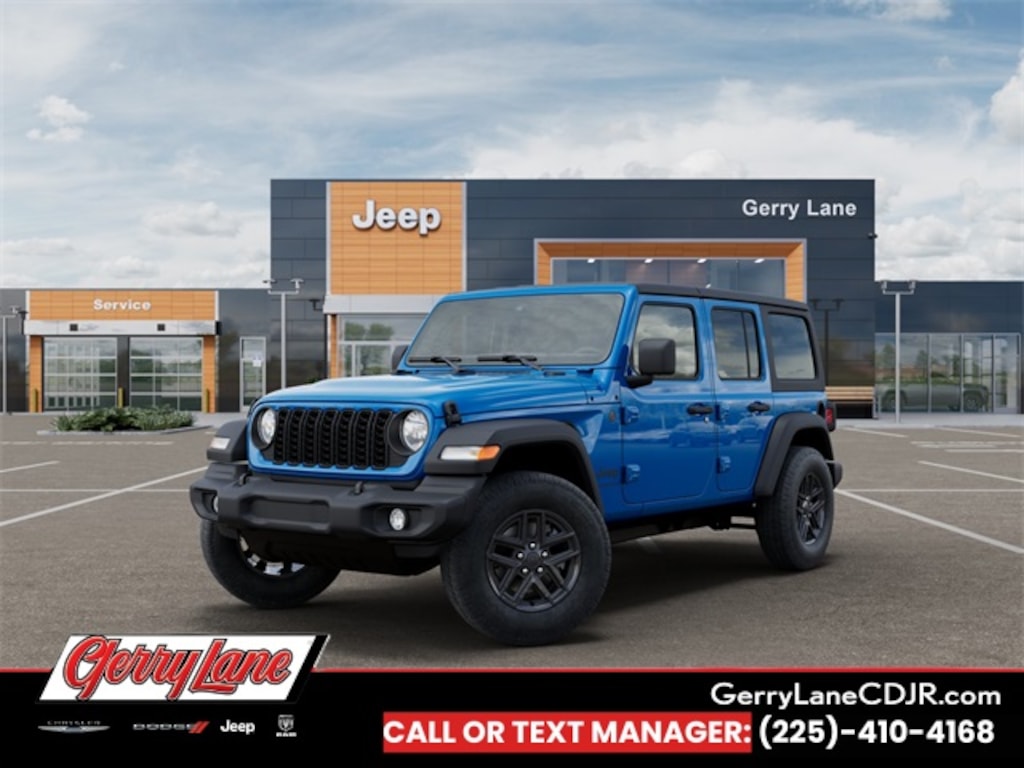 New 2026 Jeep Wrangler 4-DOOR SPORT S Sport Utility