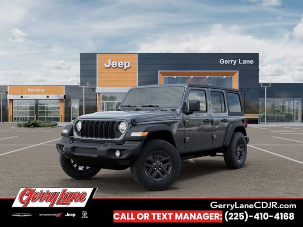 New 2026 Jeep Wrangler 4-DOOR SPORT S Sport Utility