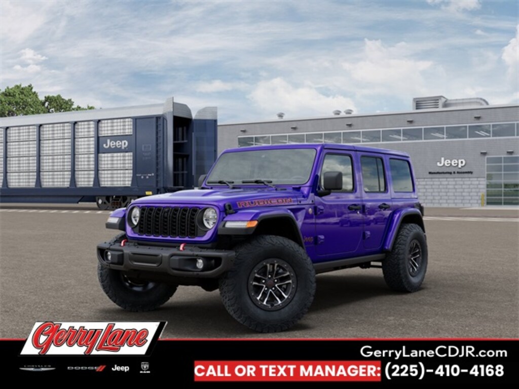 New 2026 Jeep Wrangler 4-DOOR RUBICON X Sport Utility
