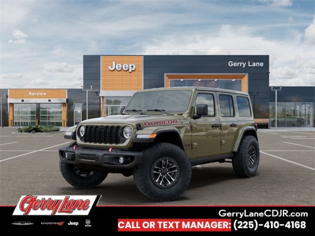 New 2026 Jeep Wrangler 4-DOOR RUBICON X Sport Utility