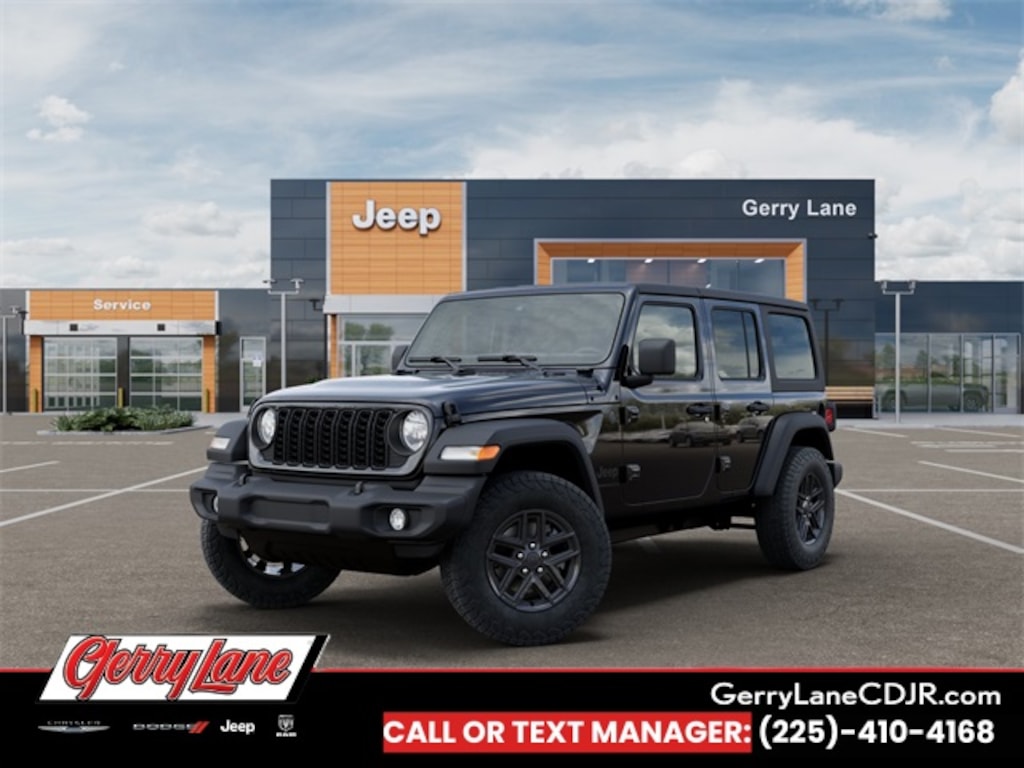 New 2026 Jeep Wrangler 4-DOOR SPORT S Sport Utility