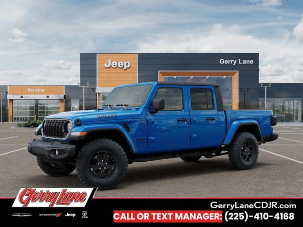 New 2026 Jeep Gladiator WILLYS 4X4 Pickup