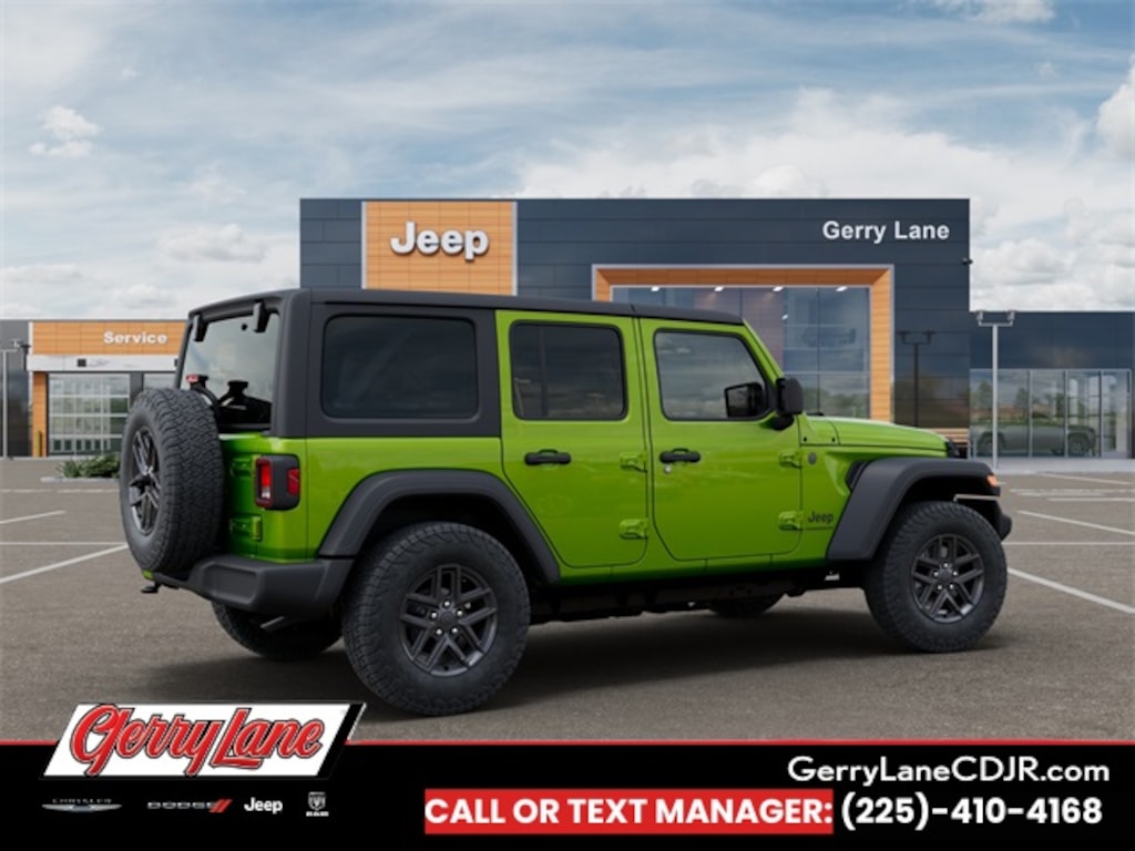 New 2026 Jeep Wrangler 4-DOOR SPORT S Sport Utility