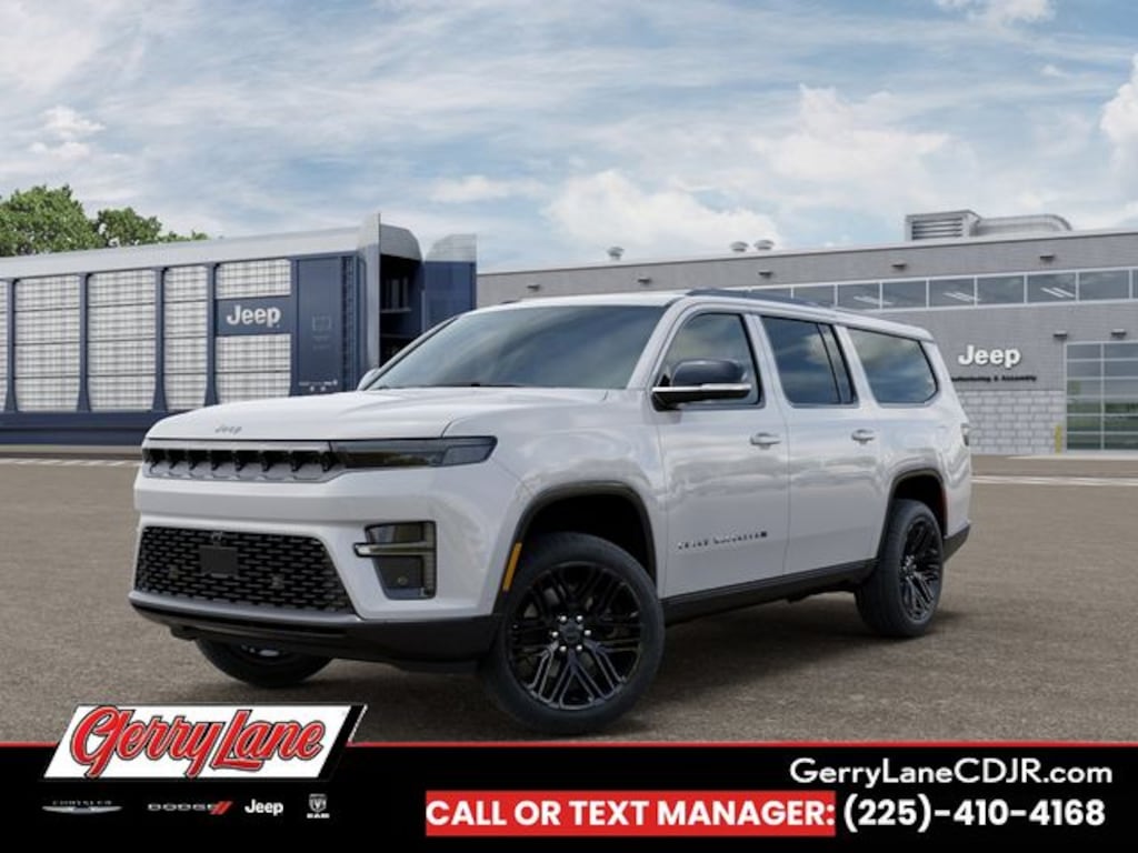 New 2026 Jeep Grand Wagoneer L LIMITED RESERVE 4X4 Sport Utility