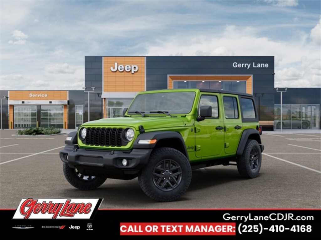 New 2026 Jeep Wrangler 4-DOOR SPORT S Sport Utility