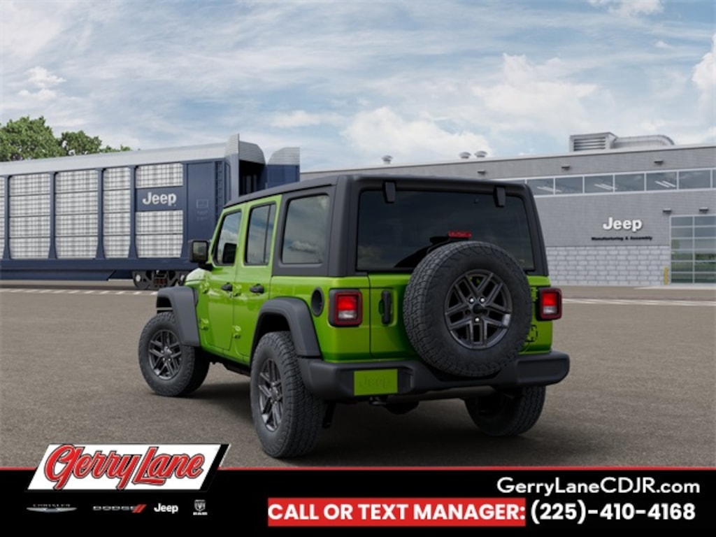 New 2026 Jeep Wrangler 4-DOOR SPORT S Sport Utility