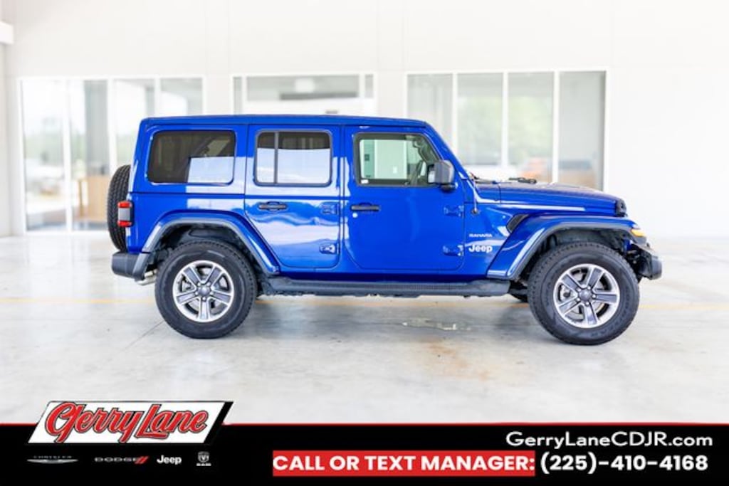 Used 2019 Jeep Wrangler Unlimited Sahara 4x4 SUV