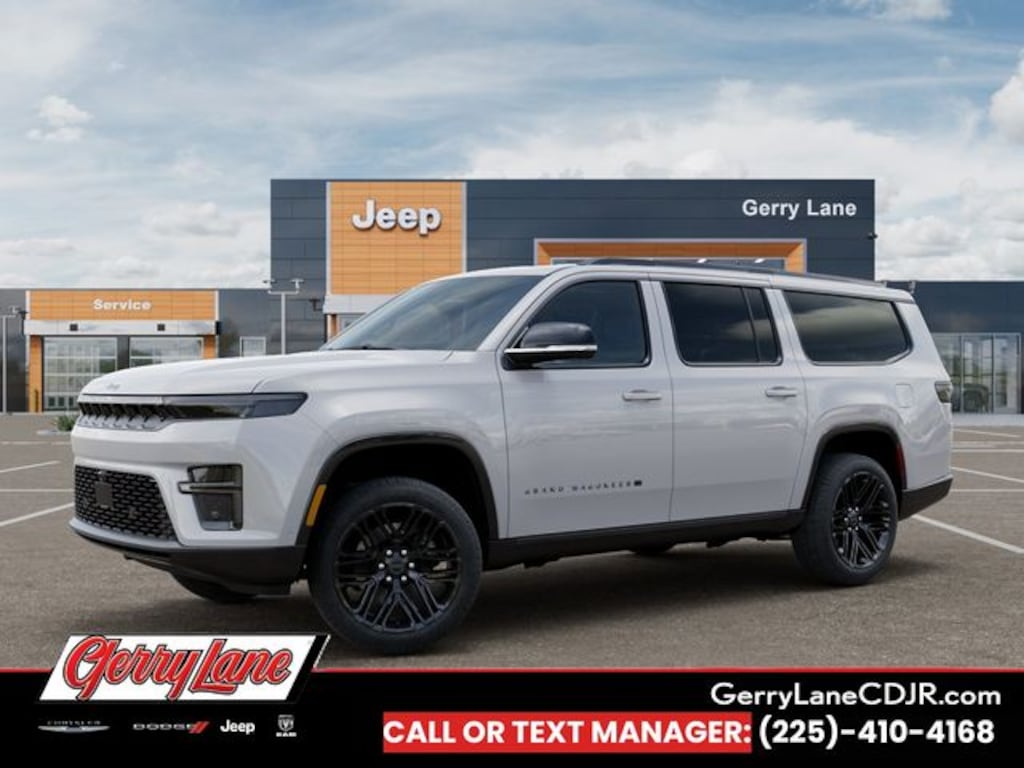 New 2026 Jeep Grand Wagoneer L LIMITED RESERVE 4X4 Sport Utility