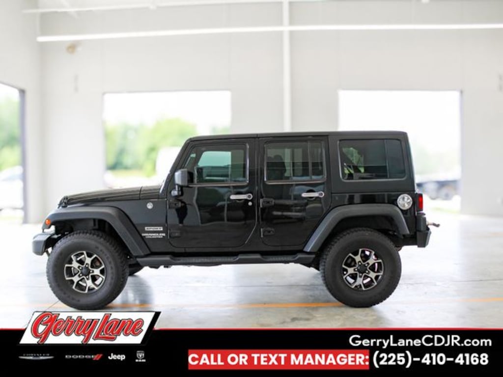 Used 2017 Jeep Wrangler JK Unlimited Sport 4x4 SUV