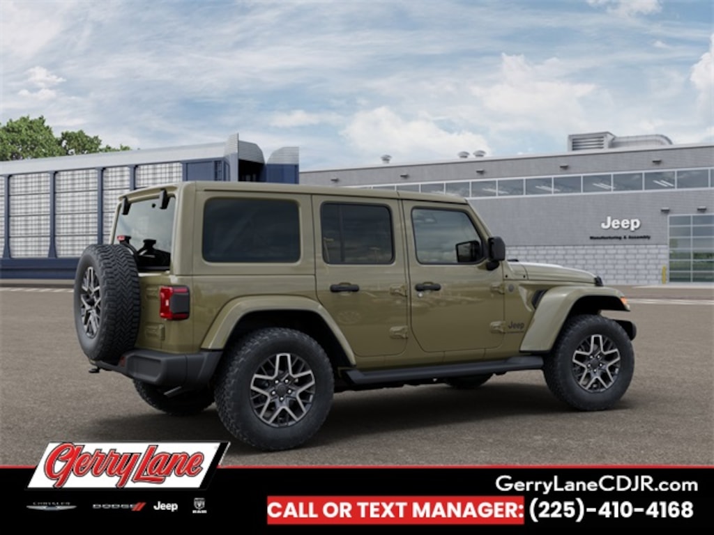 New 2026 Jeep Wrangler 4-DOOR SAHARA Sport Utility