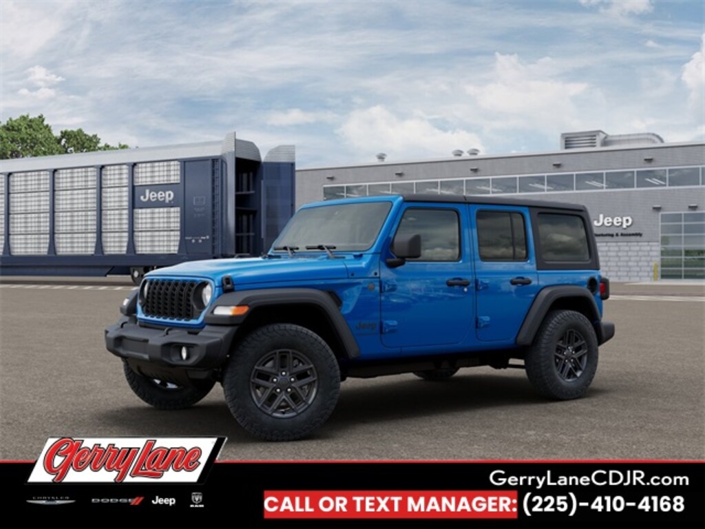 New 2026 Jeep Wrangler 4-DOOR SPORT S Sport Utility