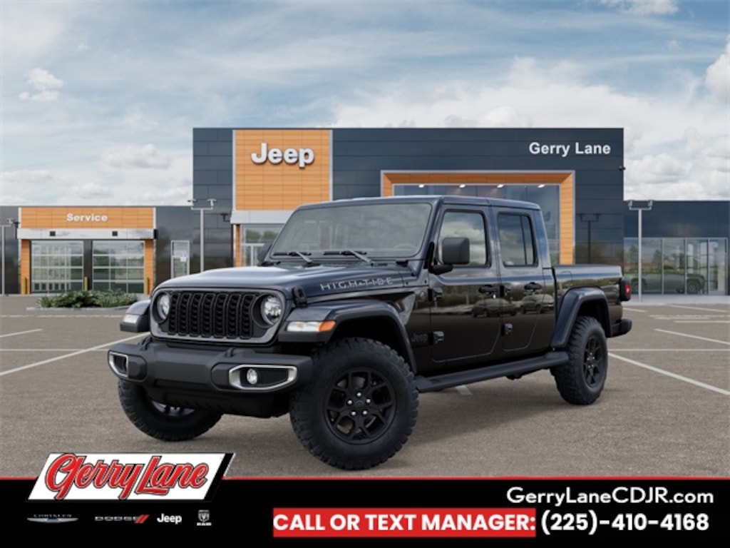 New 2025 Jeep Gladiator HIGH TIDE 4X4 Pickup
