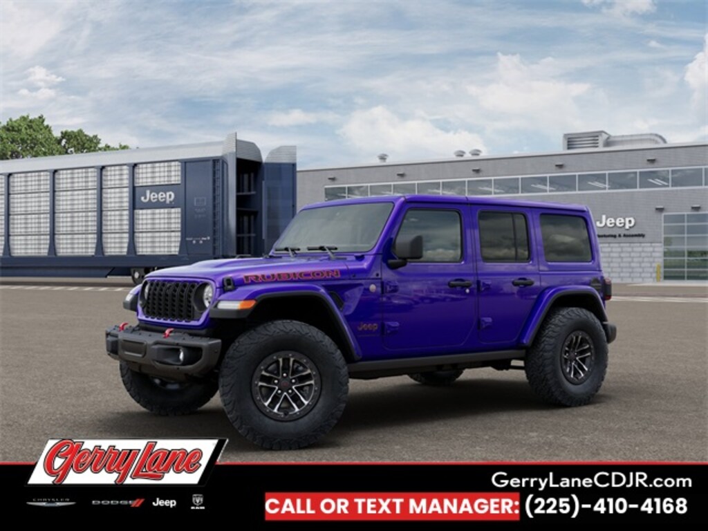New 2026 Jeep Wrangler 4-DOOR RUBICON X Sport Utility